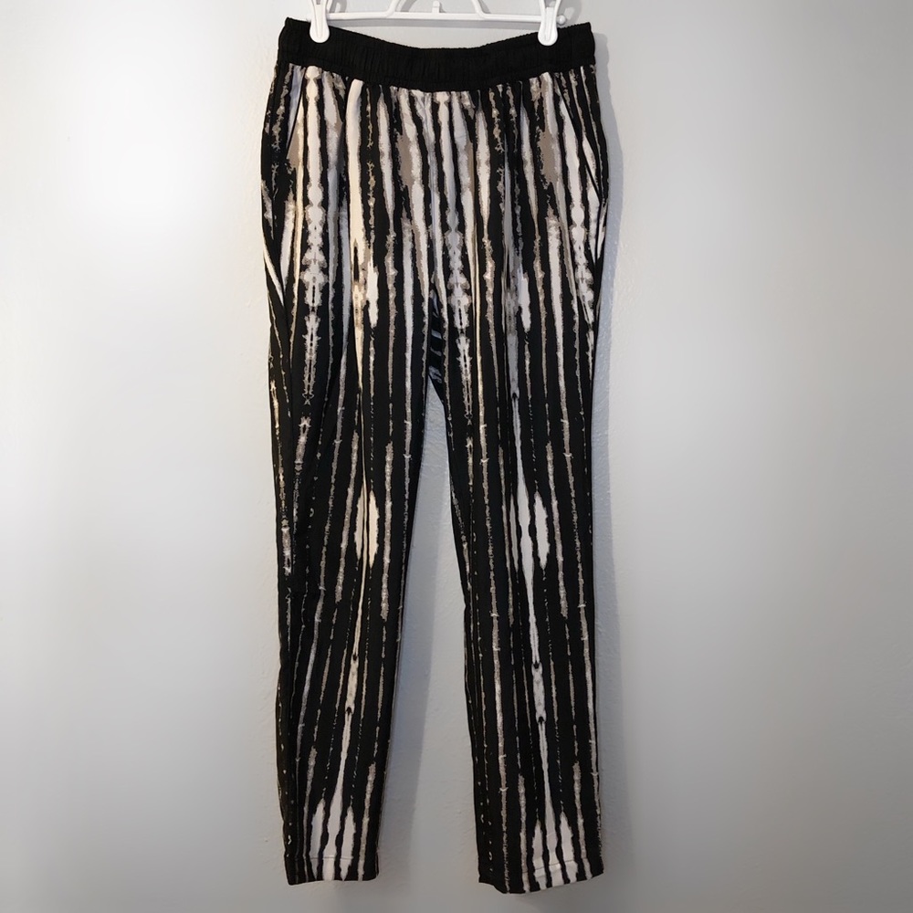 Philosophy striped print pants size medium